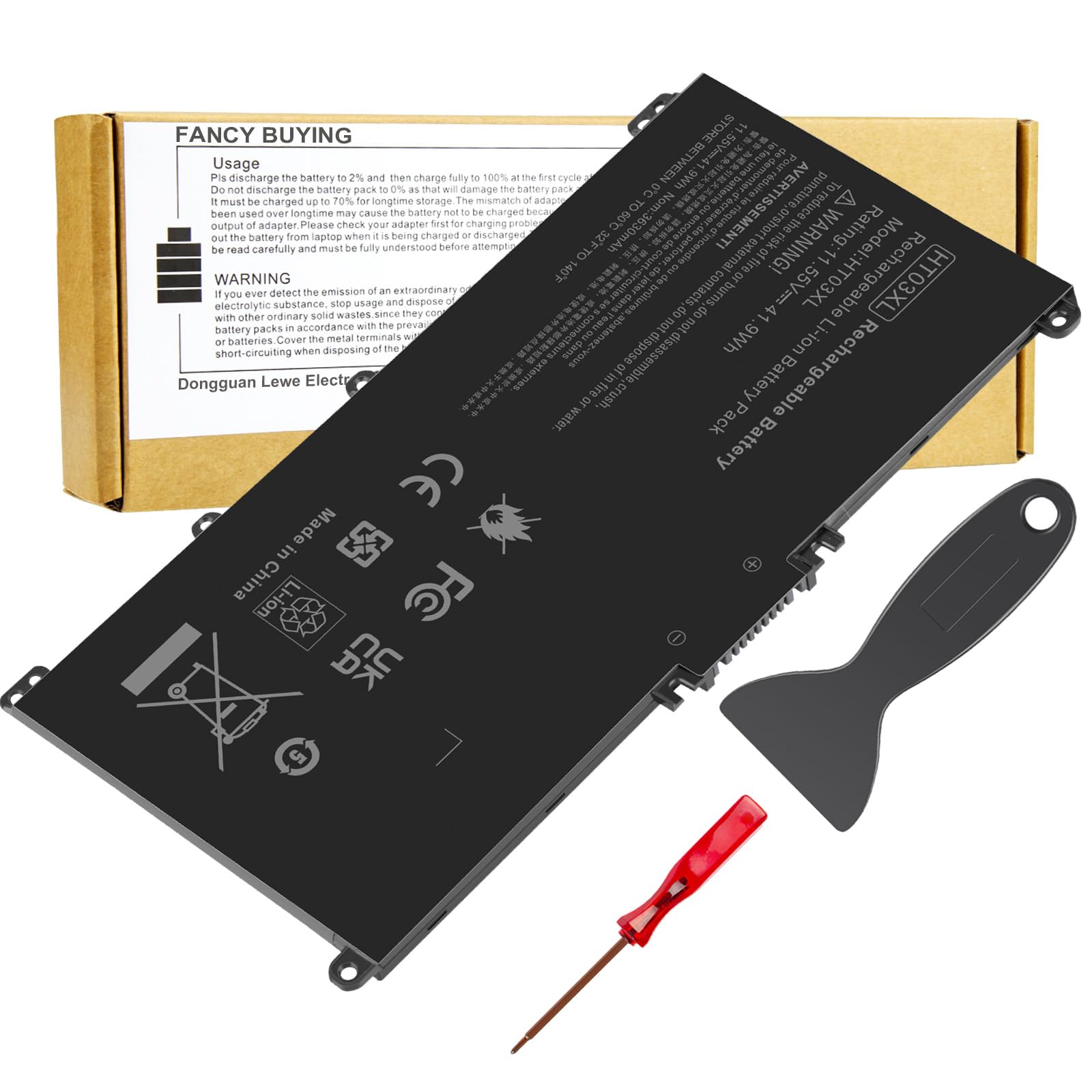 Amazon.com: HT03XL L11119-855 Laptop Battery for HP Pavilion 15-DA